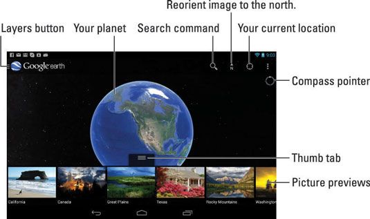 Photographie - Comment utiliser Google Earth sur la tablette Nexus 7