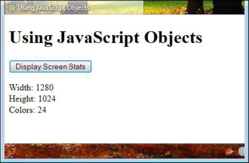 Photographie - Comment utiliser javascript objets d'intégration html