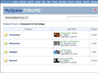 Comment utiliser les forums de myspace