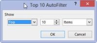Comment utiliser des filtres numériques ready-made dans Excel 2013