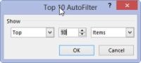 Comment utiliser des filtres numériques ready-made dans Excel 2013