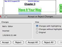 Photographie - Comment utiliser les marques de révision dans Word 2008 pour Mac