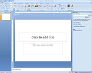 Comment utiliser les diapositives à partir d'une bibliothèque de diapositives dans PowerPoint 2007