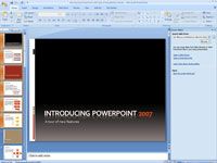 Photographie - Comment utiliser des diapositives d'une autre présentation PowerPoint 2007