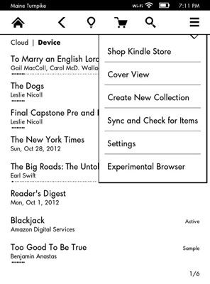 Photographie - Comment utiliser le navigateur sur votre Kindle paperwhite