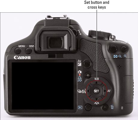 Photographie - Comment utiliser le Canon EOS Rebel T1i / menus 500d