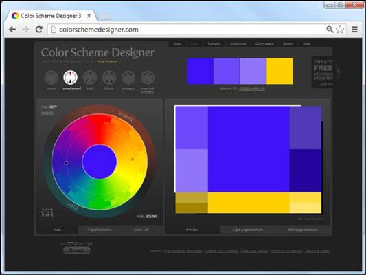 Photographie - Comment utiliser la couleur concepteur de système pour votre HTML5 et CSS3 pages Web en fonction