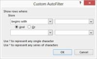 Comment utiliser le filtre automatique personnalisé sur un tableau Excel