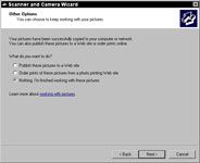 Comment utiliser le scanner et l'assistant de l'appareil photo dans Windows XP