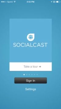 Comment utiliser l'application mobile Socialcast