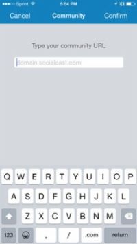 Comment utiliser l'application mobile Socialcast