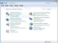 Photographie - Comment afficher les messages archivés sur les problèmes informatiques dans Windows 7