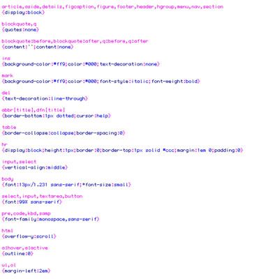 En copiant et collant le chemin CSS URL dans une fenêtre de navigateur, vous pouvez visualiser une page's CSS source