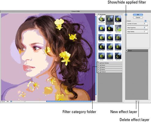 Photographie - Comment travailler avec la galerie de filtre dans photoshop elements 9