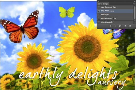 Photographie - Comment travailler avec le panneau des compositions de calques dans Photoshop CS6
