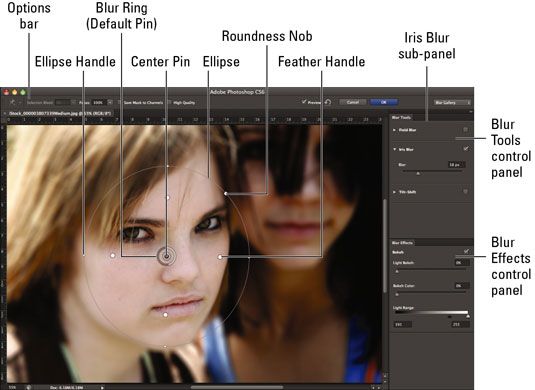 Photographie - Comment travailler avec la nouvelle galerie de flou dans Photoshop CS6