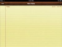 Comment écrire des notes sur votre iPad