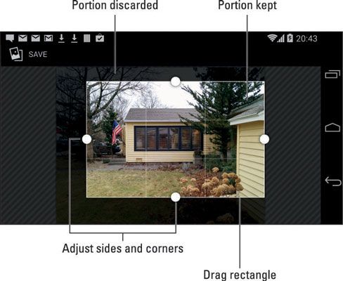 Photographie - La gestion des images dans la galerie de l'application de votre téléphone Android