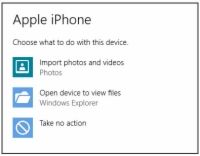 L'importation d'images vers Windows 8.1 à partir d'un appareil photo ou un lecteur externe