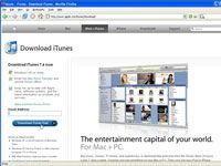 Installer iTunes sur un PC Windows