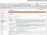 Installation et configuration des stats WordPress.com plugins