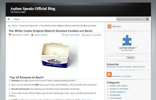 White Castle's hamburger and onion-scented candle was a hit with customers and raised $50,000