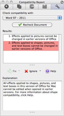 Photographie - Votre document est compatible avec Office 2011 pour Mac?