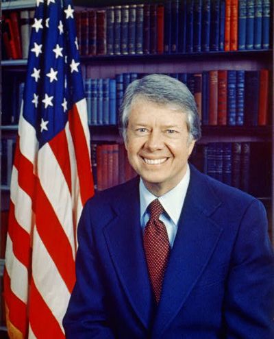 Photographie - Jimmy Carter, président et humanitaire