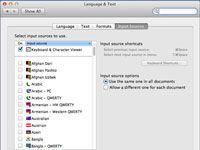 Raccourcis clavier pour insérer des caractères spéciaux dans iBooks Author