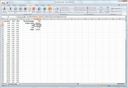 Photographie - Vous recherchez des données dans Excel 2007 avec RECHERCHEH et vlookup