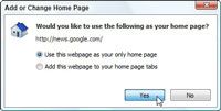 Assurez Internet Explorer ouvert à votre site préféré