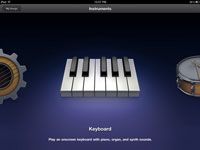 Photographie - Faire de la musique avec l'application iPad de GarageBand