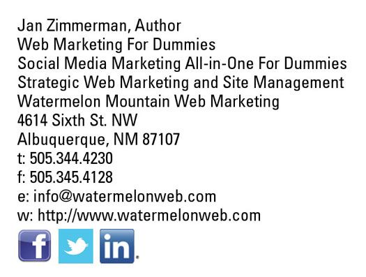 Photographie - Marketing de votre marque d'affaires avec l'e-mail blocs de signature