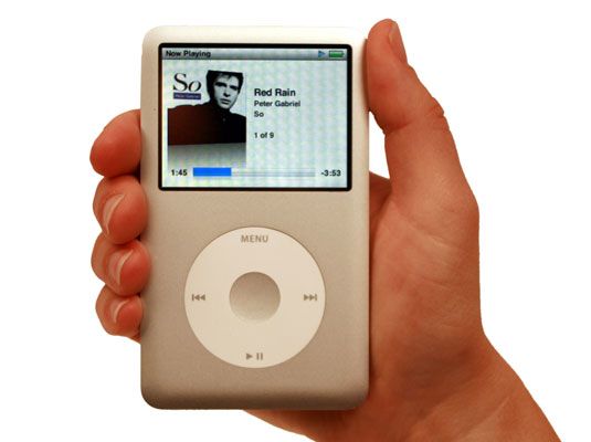 Photographie - Menus pour les modèles iPod classic et l'iPod Nano