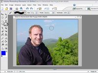 Photographie - Déplacez le cadre de photo numérique pour un une nouvelle couche avec des éléments de Adobe Photoshop