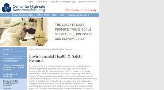 Photographie - Programme de diplôme en nanotechnologie à l'Université Northeastern