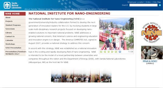 Photographie - Programmes d'études de la nanotechnologie avec des alliances de gouvernement et le financement