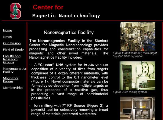 Photographie - Possibilités de recherche en nanotechnologie de l'Université Stanford
