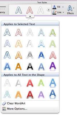 Photographie - Office 2011 pour Mac: appliquer des styles aux zones de texte