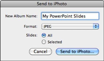 Photographie - Office 2011 pour Mac: partager votre présentation PowerPoint