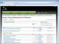 Les ressources en ligne pour aider à NaturallySpeaking