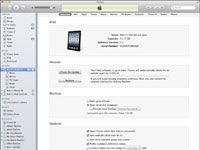 Photographie - Options pour synchroniser votre iPad avec iTunes