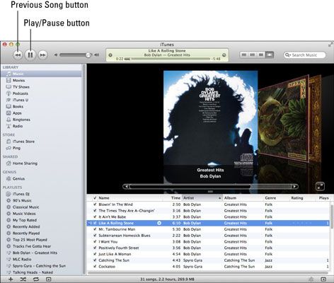 Photographie - Lire un CD audio avec iTunes sur votre MacBook