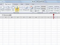 Quadrillage d'impression et lignes et de colonnes dans Excel 2007