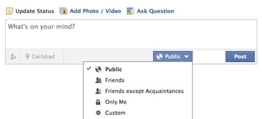 Photographie - Les paramètres de confidentialité pour votre page de marketing de Facebook