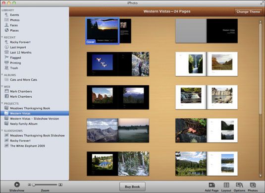 Photographie - Produire un livre de photos dans iPhoto sur votre MacBook