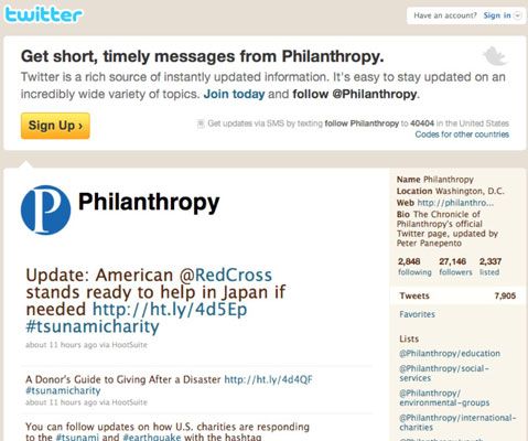 Philanthropy Sur Twitter.