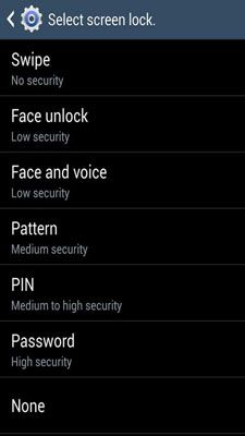 Photographie - Mettez un verrouillage de l'écran sur votre Galaxy S 4