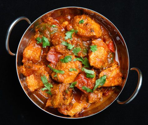 Photographie - Recette pour poulet au curry indien