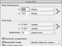 Redimensionner vos photos pour le web avec des feux d'artifice ou Photoshop CS6